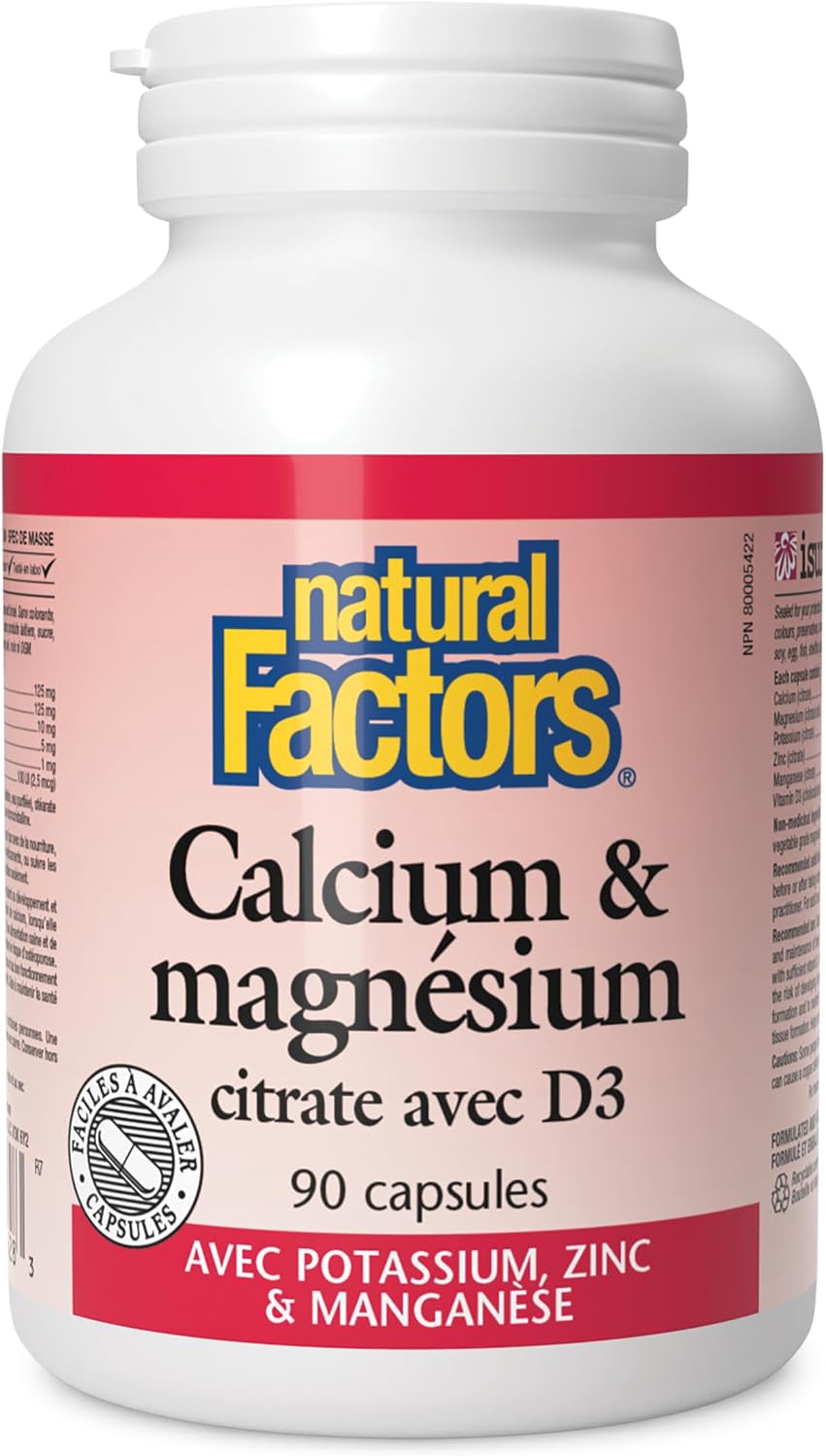 Calcium & Magnesium Citrate With D3 - 90 Caps [amazon_upc] asin:B0001VV3TA