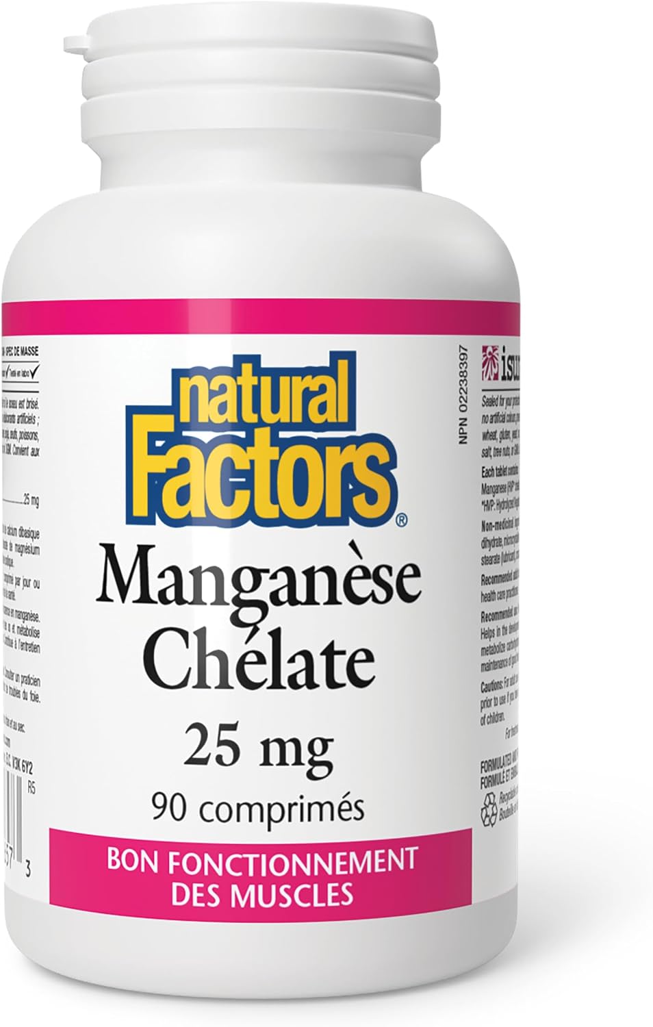 Manganese Chelate 25mg - 90 Tabs [amazon_upc] asin:B00CP7RS8S