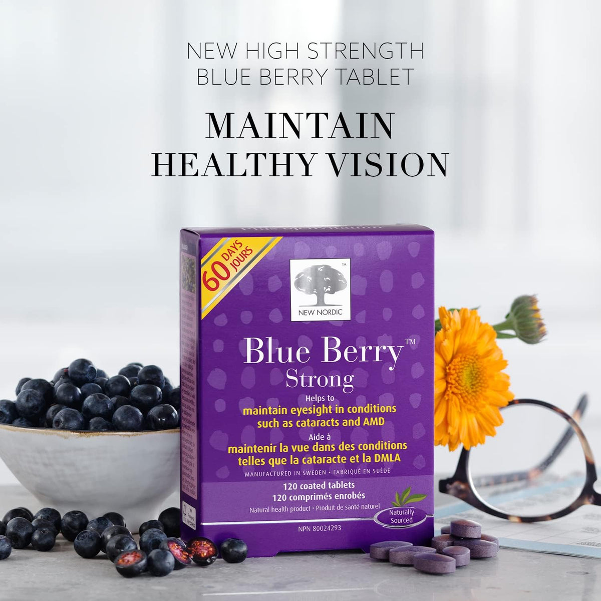 Blueberry Strong - 120 Tabs [amazon_upc] asin:B01LZ47E55