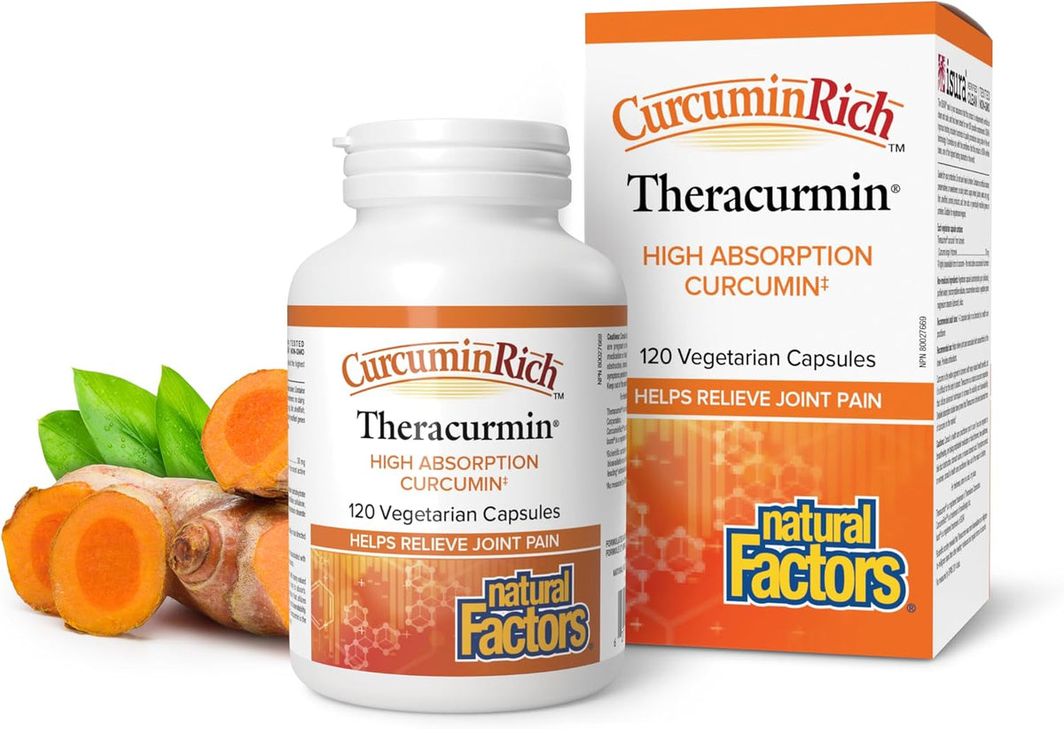 CurcuminRich Theracurmin Turmeric Root 30mg - 120 V-Caps + BONUS [amazon_upc] asin:B0BLV3ZM78
