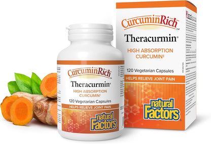 CurcuminRich Theracurmin Turmeric Root 30mg - 120 V-Caps + BONUS [amazon_upc] asin:B0BLV3ZM78
