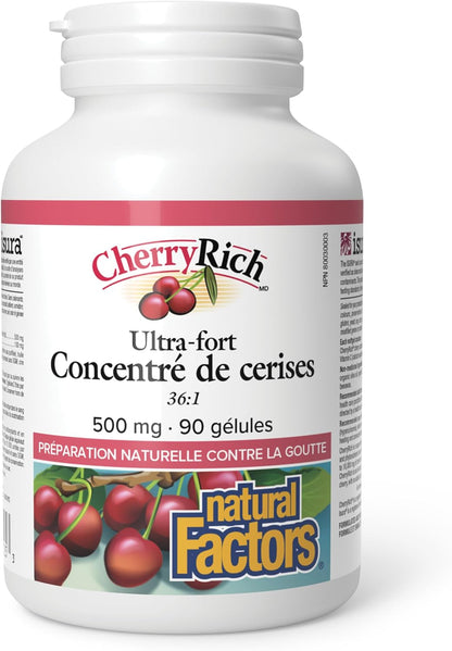 CherryRich 500mg Cherry Concentrate - 90 Softgels [amazon_upc] asin:B07GYRQ3KF
