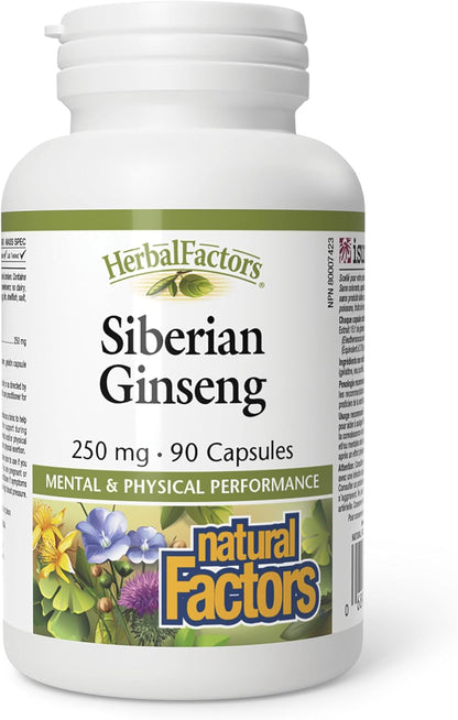 Siberian Ginseng 250mg - 90 Caps [amazon_upc] asin:B003C59J70