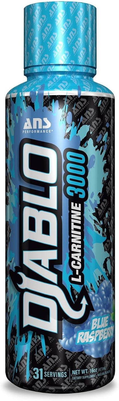 Diablo Carnitine 3000 (Blue Raspberry) - 473ml + BONUS [amazon_upc] asin:B09WZ9V6R4