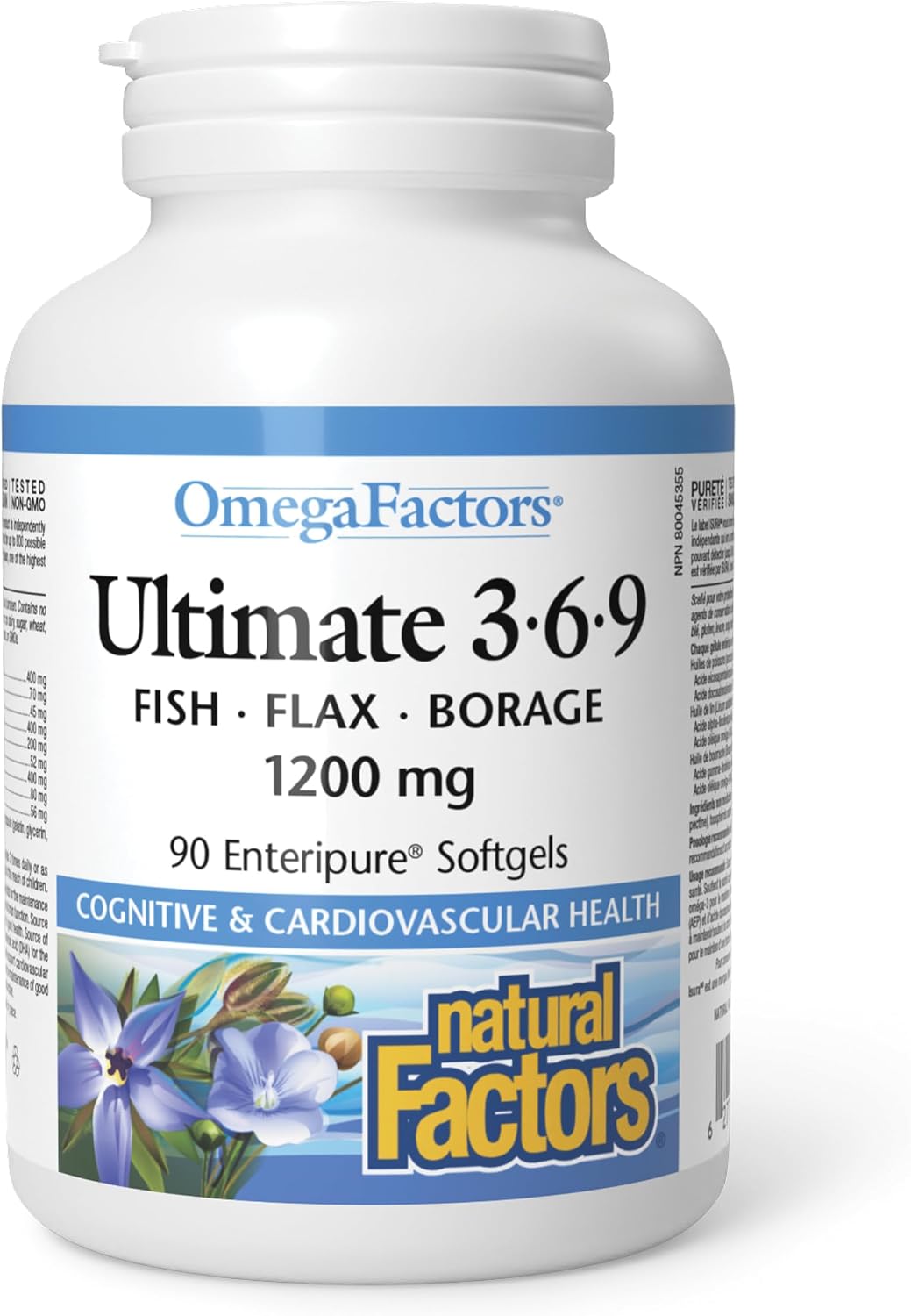 Ultimate Omega Factors 3-6-9 1,200mg - 90 Softgels [amazon_upc] asin:B0DKY9S1TN