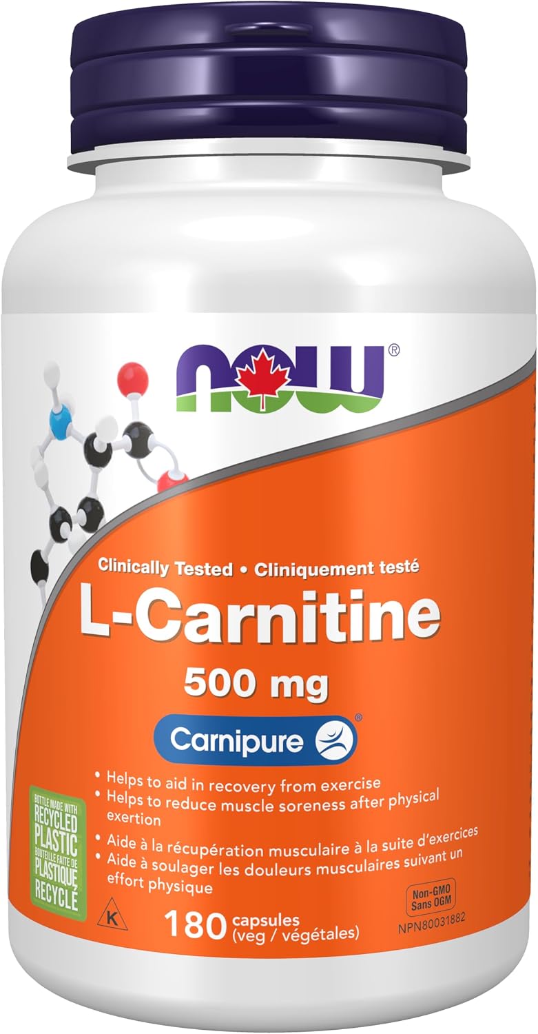 L-Carnitine 500mg - 180 V-Caps [amazon_upc] asin:B00CORN5JU
