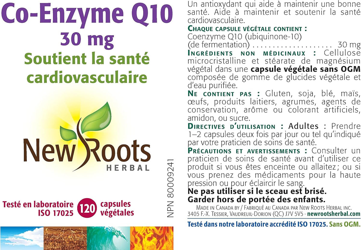 Co-Enzyme Q10 30mg - 120 V-Caps [amazon_upc] asin:B08C32S7TN