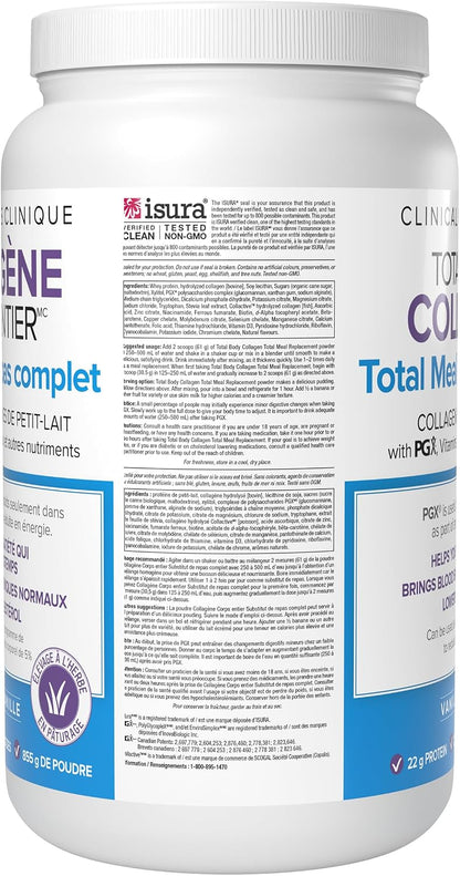 Total Body Collagen Total Meal Replacement (Vanilla) - 855g + BONUS [amazon_upc] asin:B0DKPKLL4T