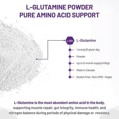 L-Glutamine Powder - 450g [amazon_upc] asin:B00CORMMHG