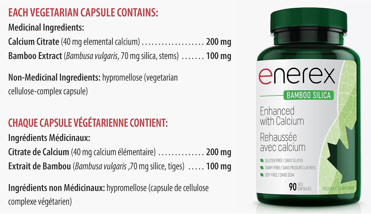 Bamboo Silica 100mg - 90 Caps [amazon_upc] asin:B003TO8LO6