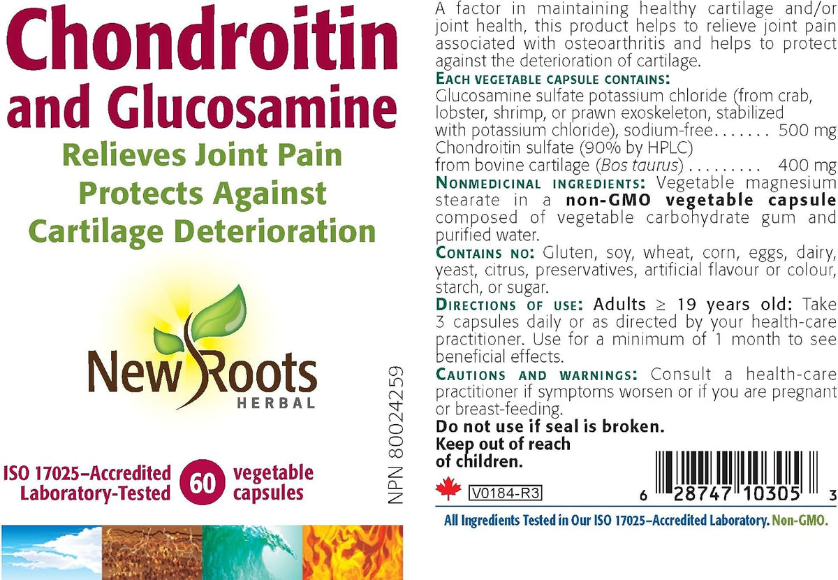 Chondroitin And Glucosamine - 60 V-Caps [amazon_upc] asin:B07QKXDC8D