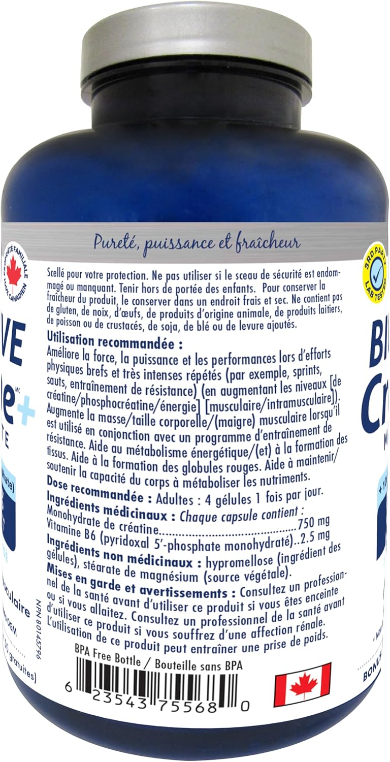 Bioactive Creatine Monohydrate With B6 - 230 V-Caps [amazon_upc] asin:B0GRJ4DWLX