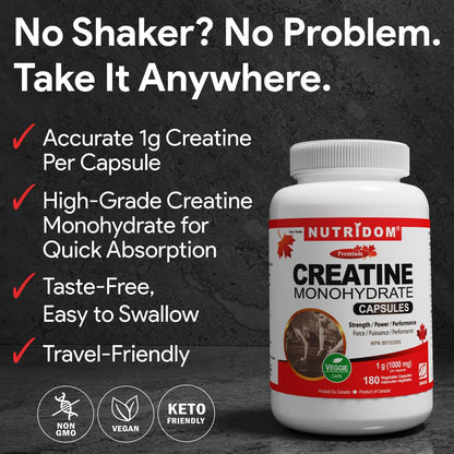 Creatine Monohydrate - 180 V-Caps [amazon_upc] asin:B0DW6HMNJH
