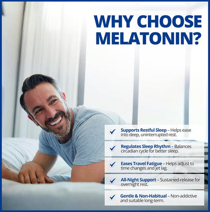 Melatonin 3mg Sustained-Release - 60 V-Caps [amazon_upc] asin:B0CL5CZ4PJ