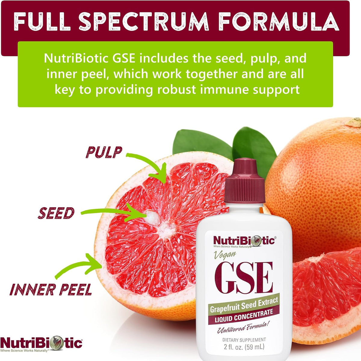 Grapefruit Seed Extract Concentrate - 2oz [amazon_upc] asin:B0002JHZO8