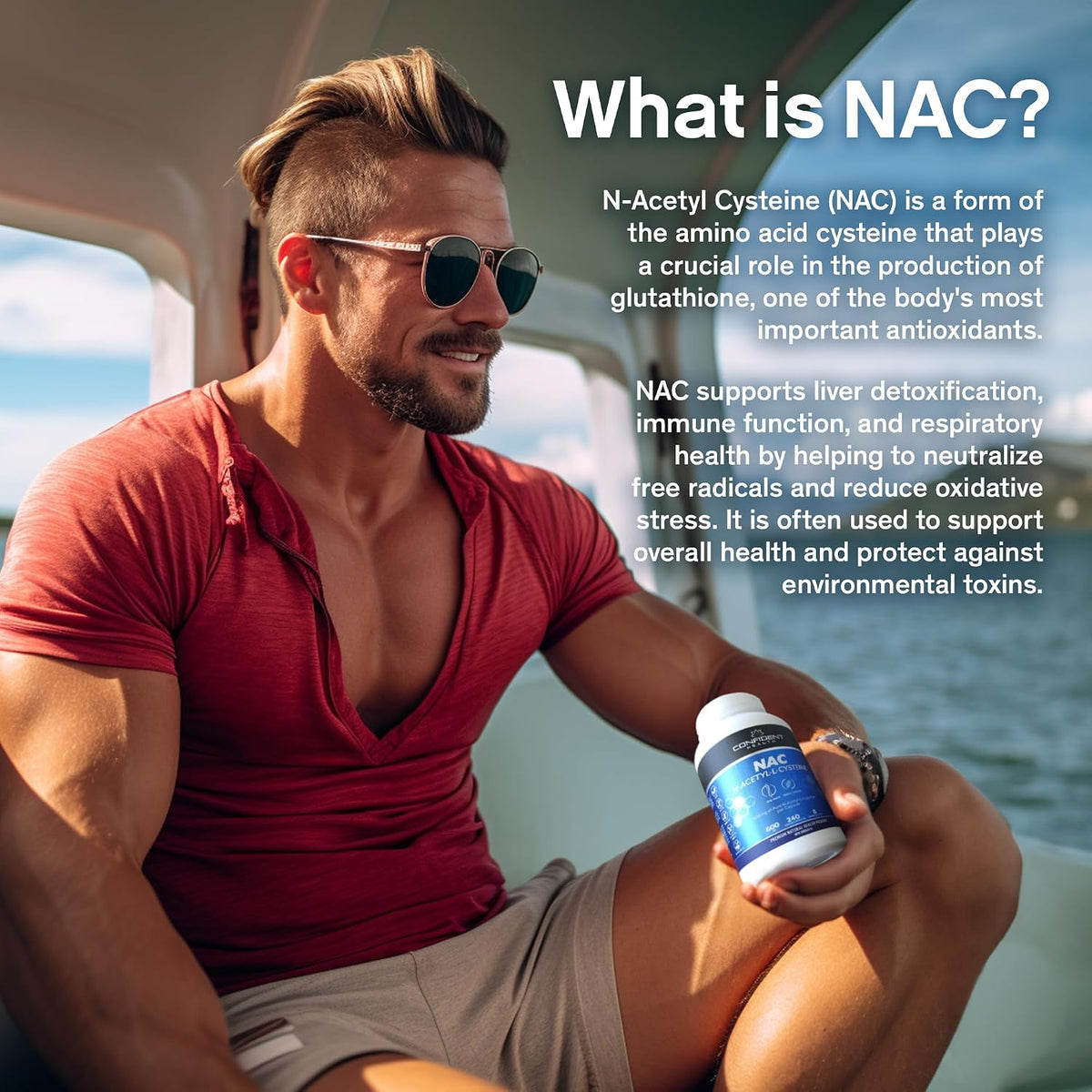 NAC (N-Acetyl-L-Cysteine) 600mg - 120 V-Caps [amazon_upc] asin:B0CC6MTYLZ
