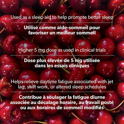 Melatonin 5mg (Cherry Pomegranate) - 90 Gummies [amazon_upc] asin:B0DC7YGG5J