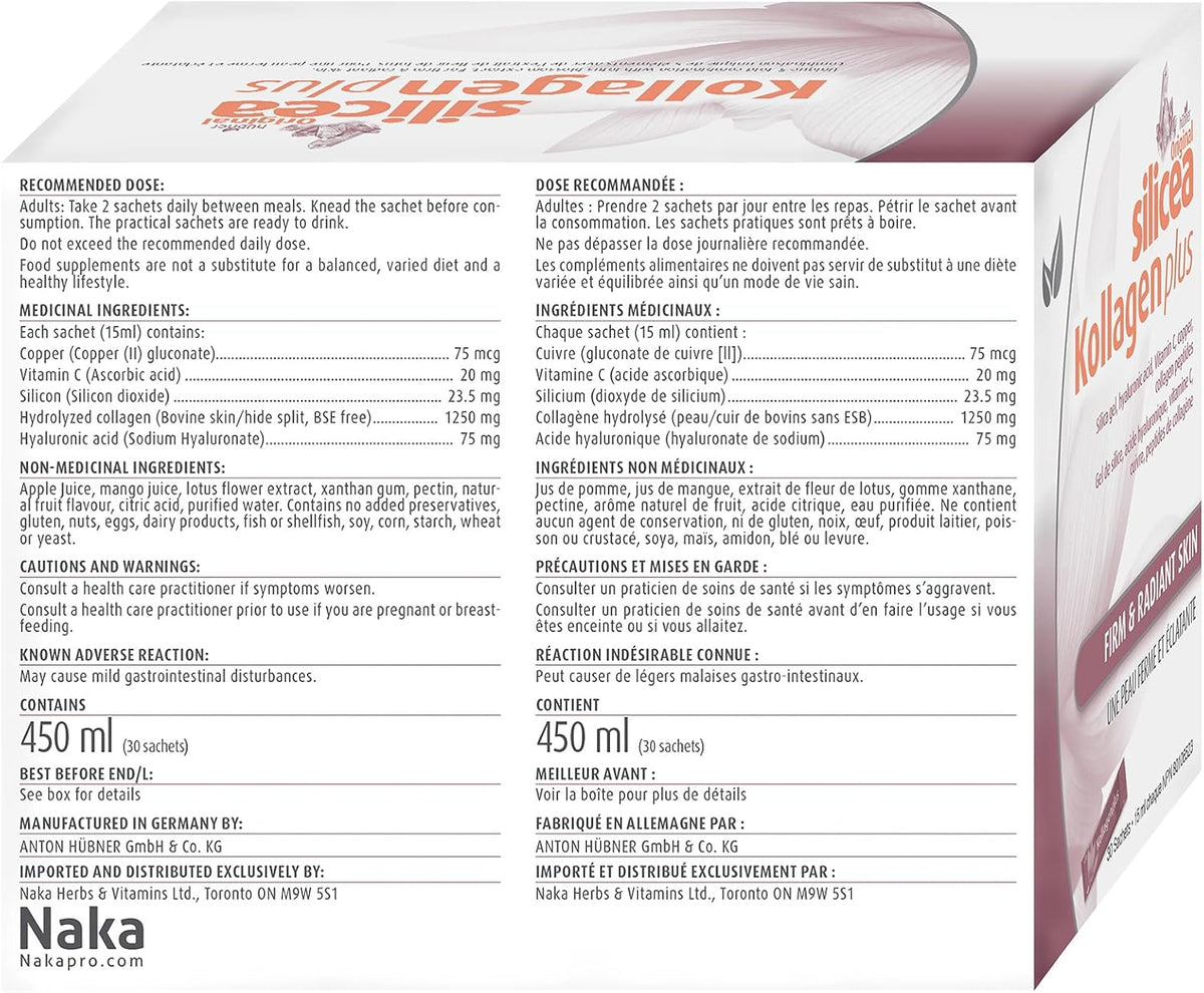 Original Silicea Kollagen Plus - 15ml x 30 Sachets [amazon_upc] asin:B09MJMG95N