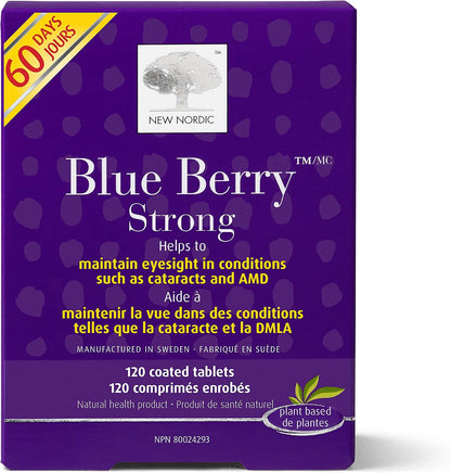 Blueberry Strong - 120 Tabs [amazon_upc] asin:B01LZ47E55