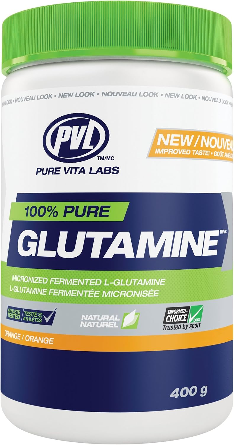 100% Pure Glutamine (Orange) - 400g [amazon_upc] asin:B00HG08HTS