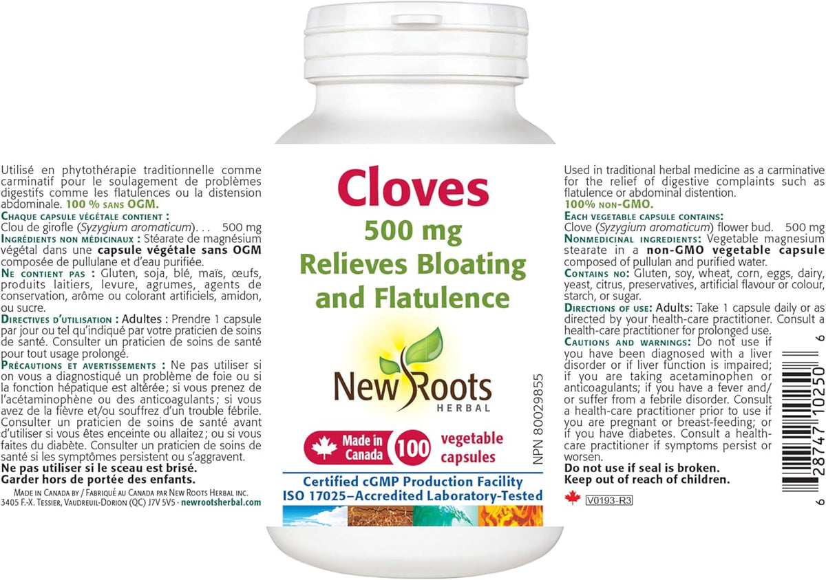 Cloves 500mg - 100 Caps [amazon_upc] asin:B00J37V276