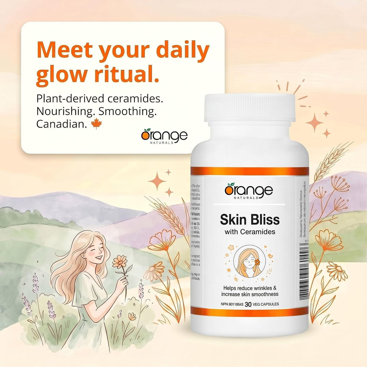 Skin Bliss With Ceramides - 30 V-Caps [amazon_upc] asin:B0C2W5CK11