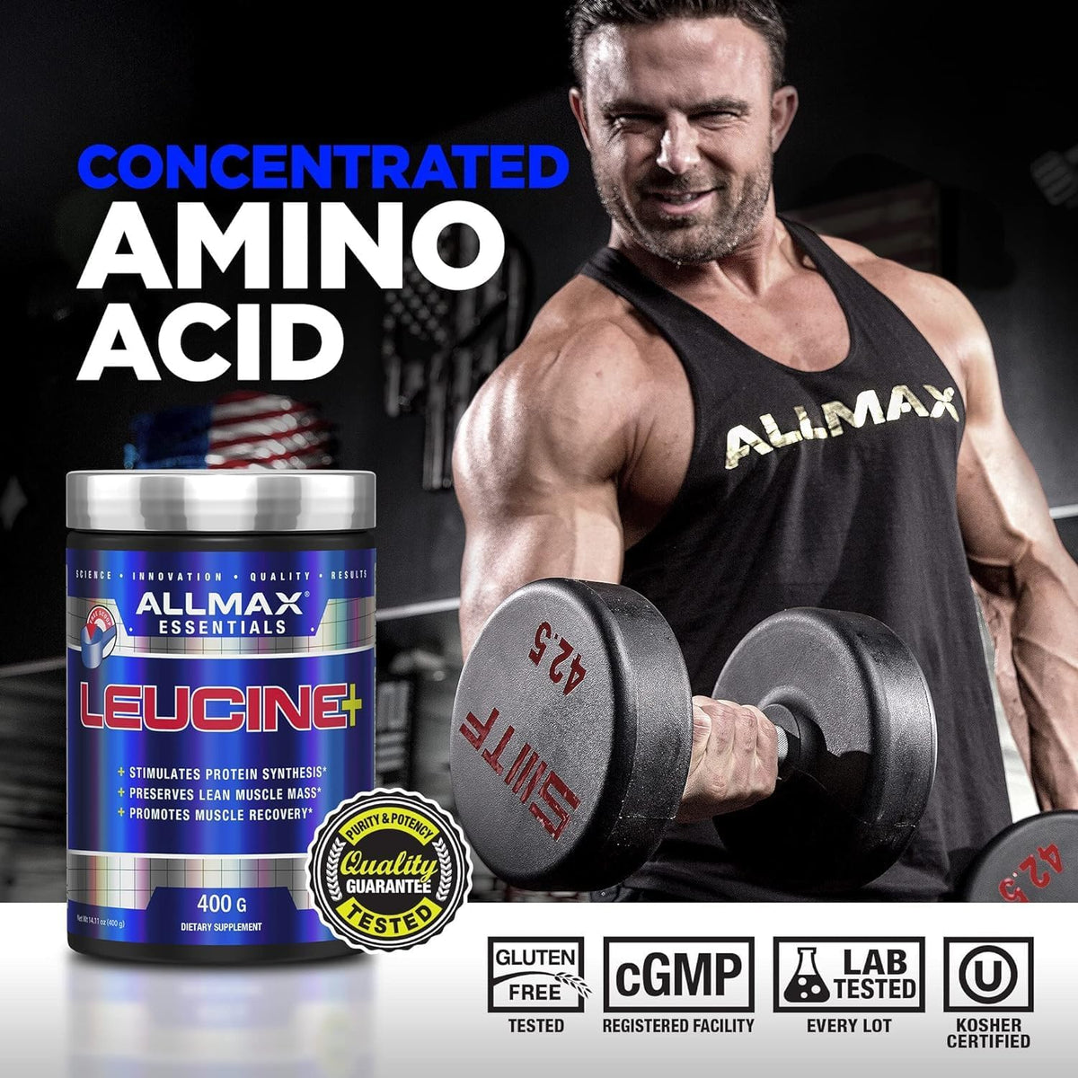 Leucine+ - 400g [amazon_upc] asin:B002WKWTAA