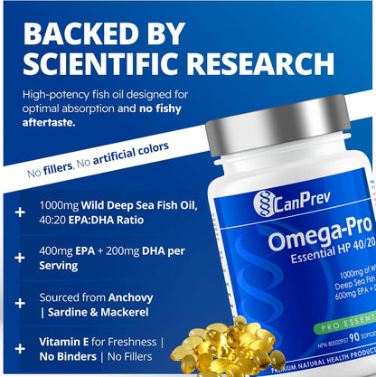 Omega-Pro Essential HP 40/20 - 90 Softgels [amazon_upc] asin:B00CORLBM8