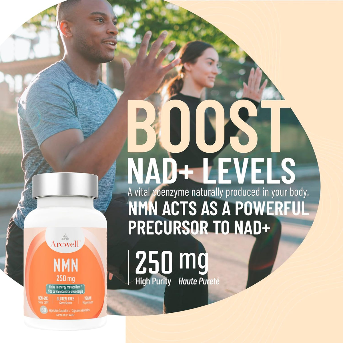 NMN 250mg - 60 V-Caps [amazon_upc] asin:B09Z37C59S