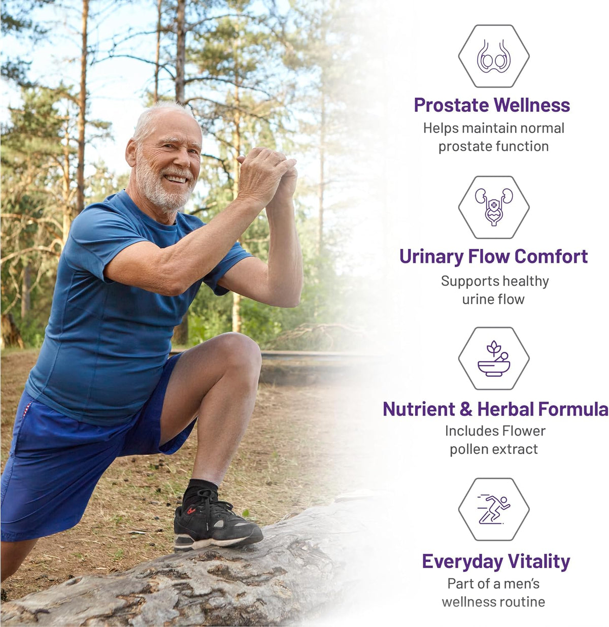 Prostate Support 46mg - 90 Caps + BONUS [amazon_upc] asin:B07FK2DC2G