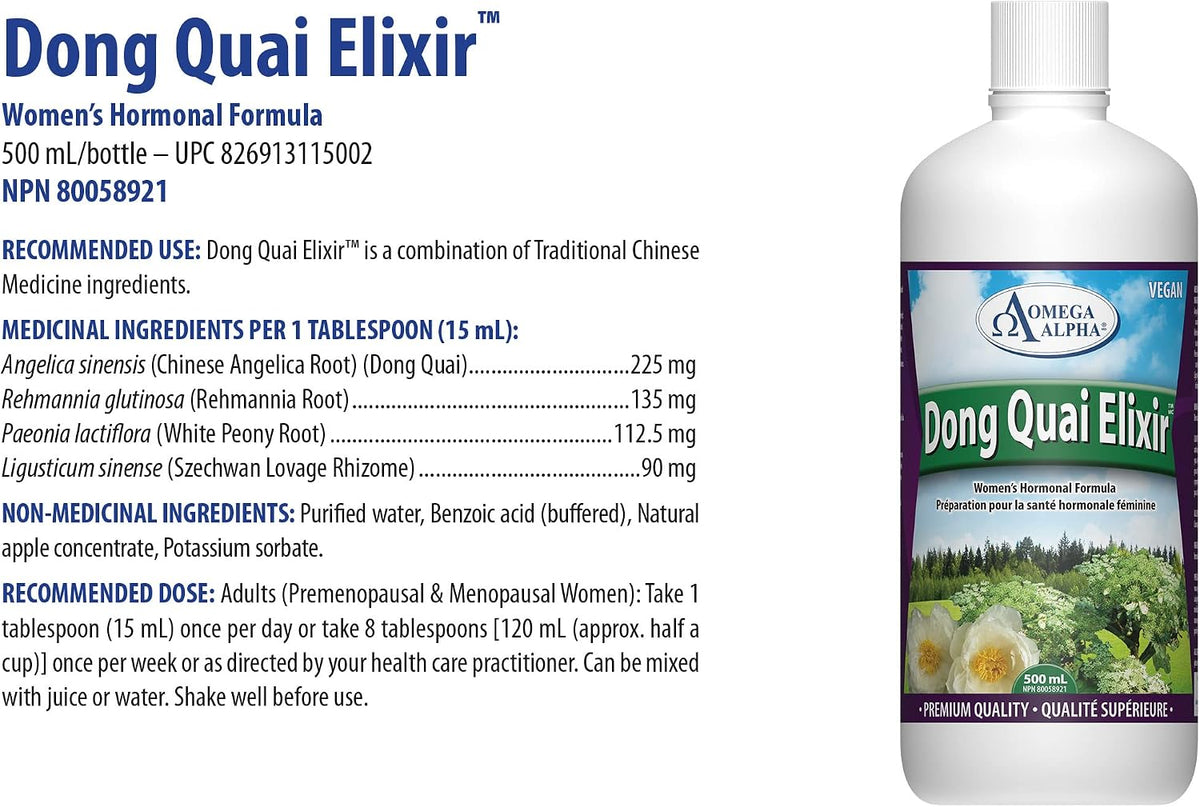 Dong Quai Elixir (Apple) - 500ml [amazon_upc] asin:B00CORLZ1A