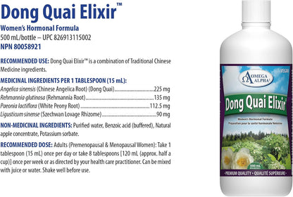 Dong Quai Elixir (Apple) - 500ml [amazon_upc] asin:B00CORLZ1A