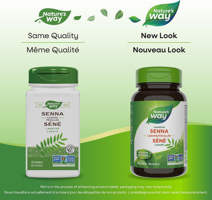 Senna Leaves 450mg - 100 Caps [amazon_upc] asin:B01LYKP941