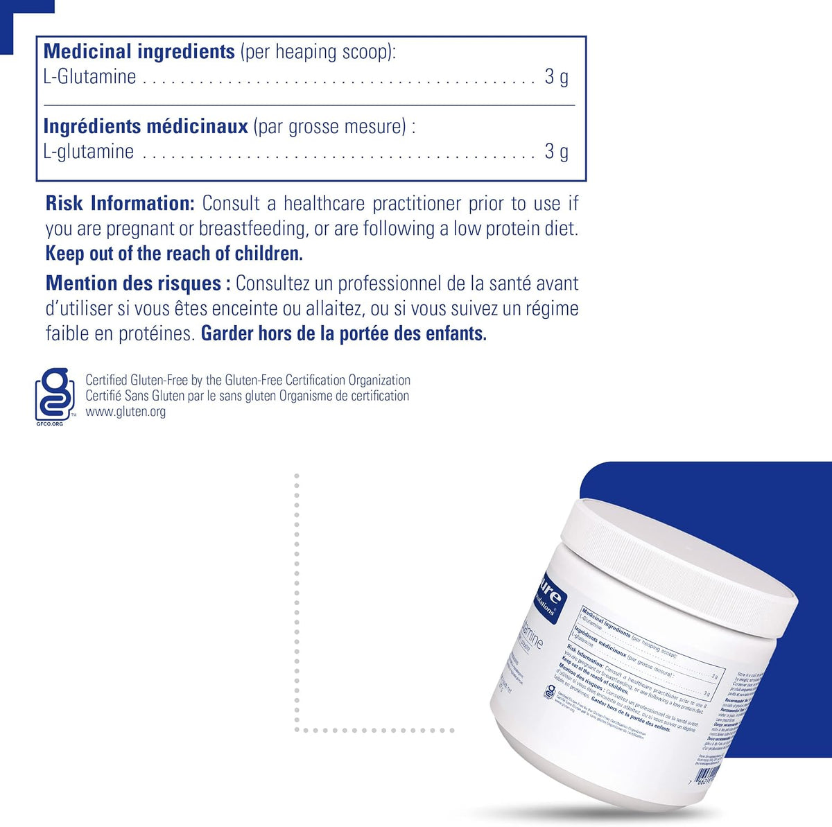 L-Glutamine Powder - 227g [amazon_upc] asin:B00XEWILFM