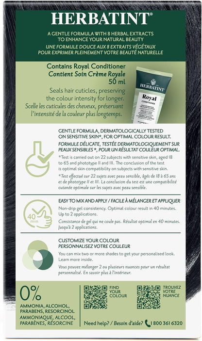 Herbatint Permanent Hair Color (1N Black) - 135ml [amazon_upc] asin:B010KSQY2O