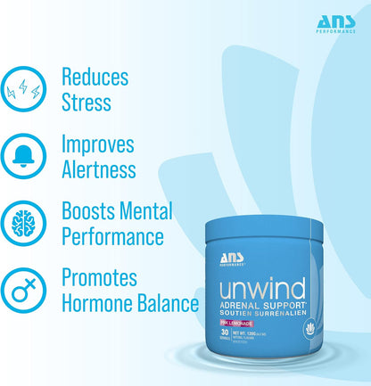 Unwind Adrenal Support (Pink Lemonade) - 150g