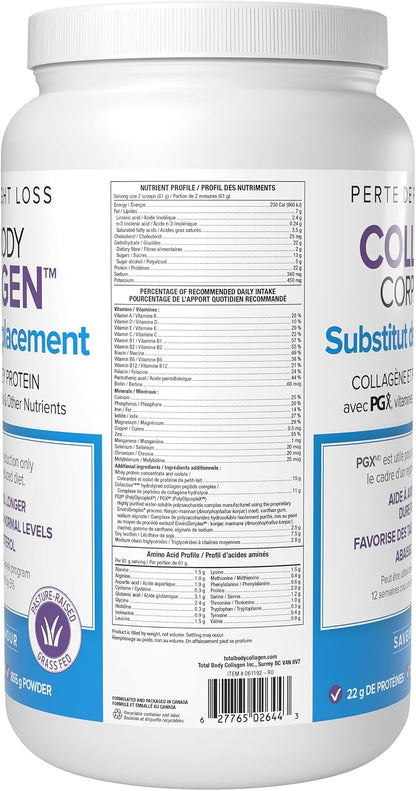 Total Body Collagen Total Meal Replacement (Vanilla) - 855g + BONUS [amazon_upc] asin:B0DKPKLL4T