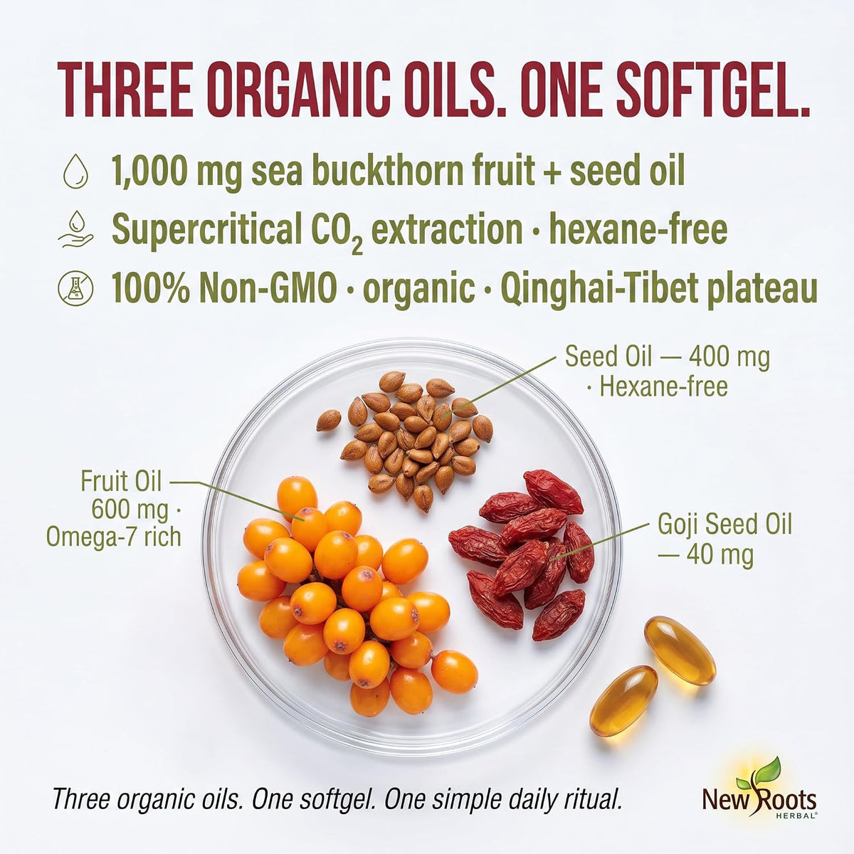 Seabuckthorn Oil (Organic) - 30 Softgels [amazon_upc] asin:B00CORJYRC