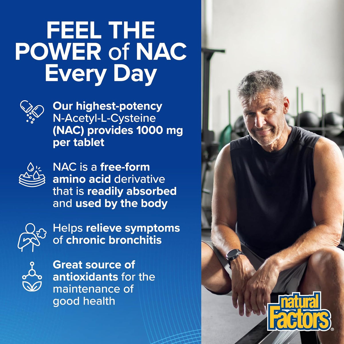 NAC (N-Acetyl-L-Cysteine) 1,000mg - 90 Tabs [amazon_upc] asin:B0CJCQ6DNJ
