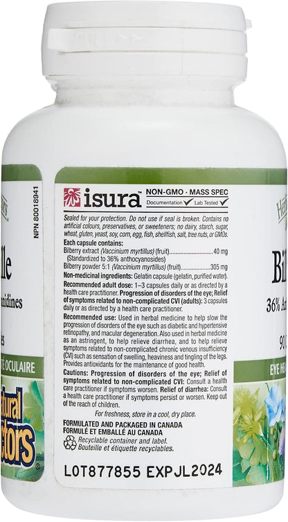 Bilberry Standardized Extract 40mg - 90 Caps [amazon_upc] asin:B00NCQIF6K