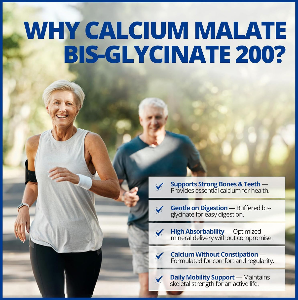 Calcium Malate Bis-Glycinate 200 - 120 V-Caps + BONUS [amazon_upc] asin:B07BHWLLRV