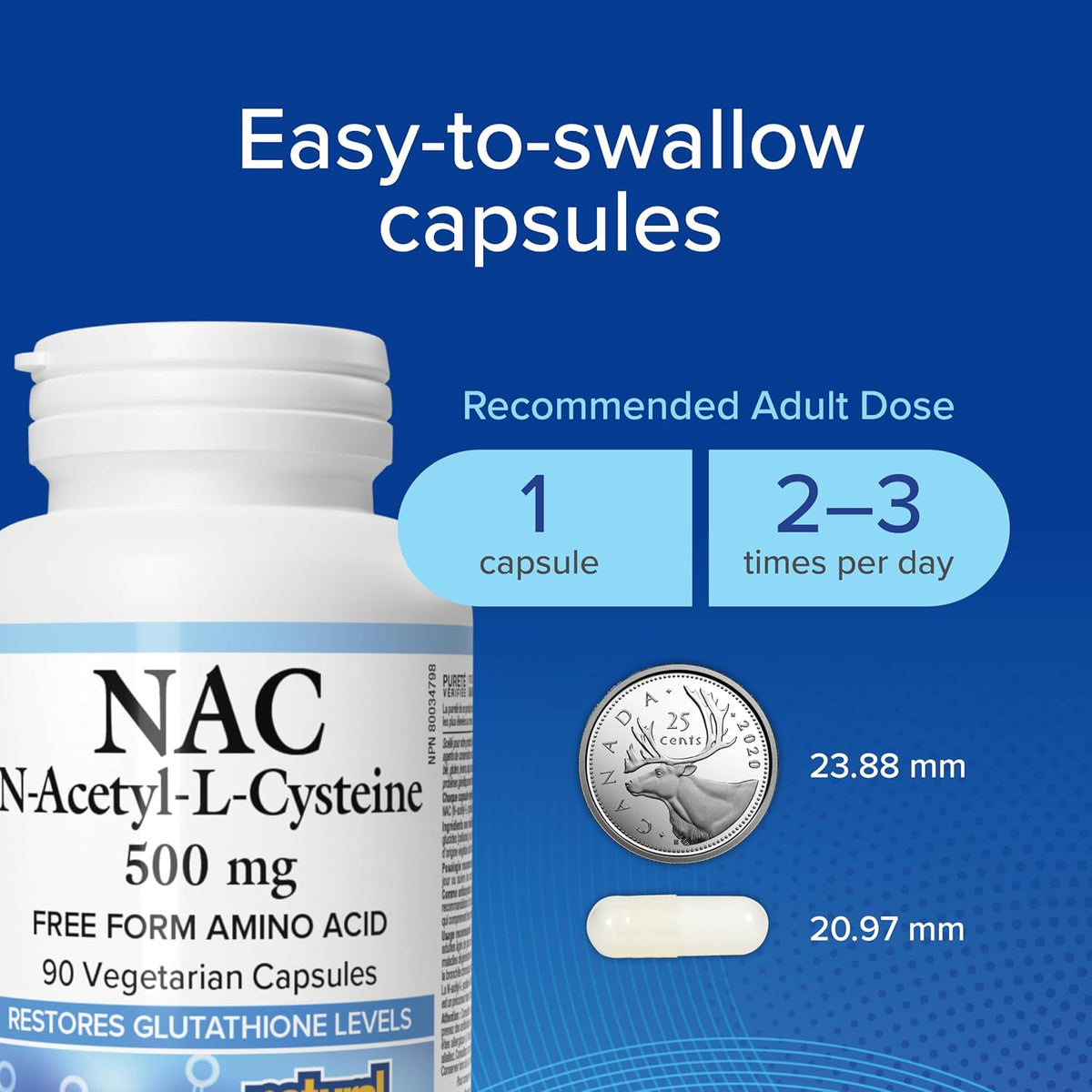 N-Acetyl-L-Cysteine (NAC) 500mg - 90 V-Caps [amazon_upc] asin:B0BLV8XN9H