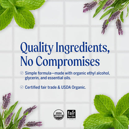 Organic Hand Sanitizing Spray (Lavender) - 59ml [amazon_upc] asin:B00IKTG92G
