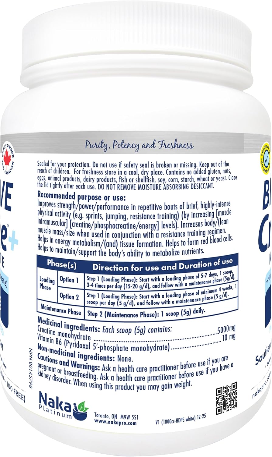 Bioactive Creatine Monohydrate With B6 - 400g [amazon_upc] asin:B0GRJ4LG4B
