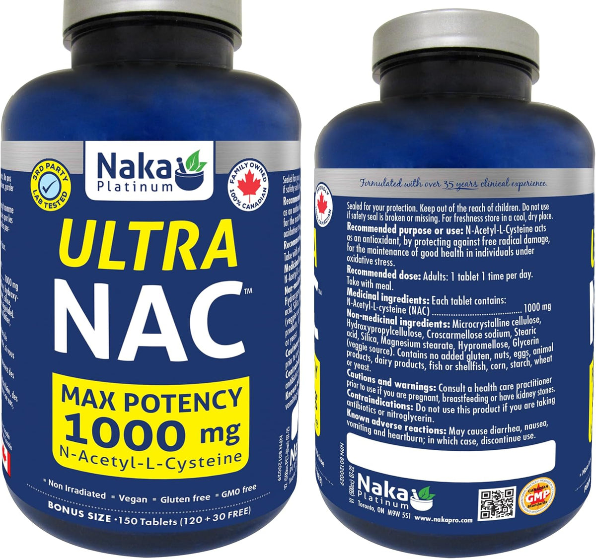 Ultra NAC Max Potency 1,000mg - 150 Tabs [amazon_upc] asin:B0BBMTBHK8
