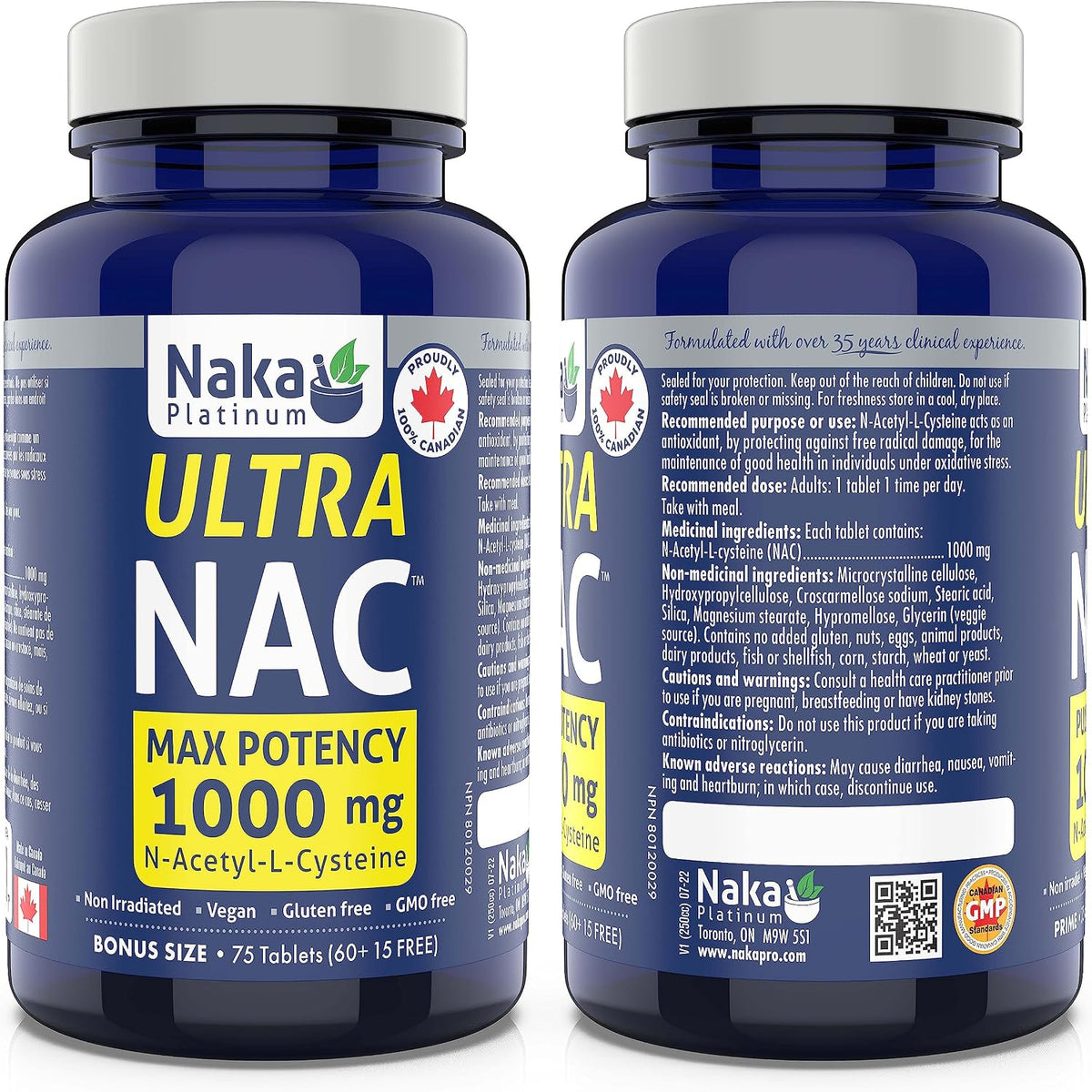 Ultra NAC Max Potency 1,000mg - 75 Tabs [amazon_upc] asin:B0BLTD6J6W