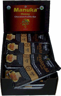 Organic Manuka Honey Truffle Bar (55% Dark Chocolate) - 6 x 70g Bars
