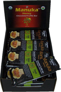Organic Manuka Honey Truffle Bar (72% Dark Chocolate) - 6 x 70g Bars