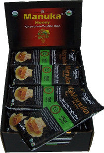 Organic Manuka Honey Truffle Bar (Mint) - 6 x 70g Bars