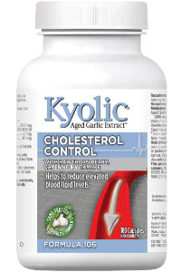Kyolic 106 Cholesterol Control With Hawthorn Cayenne And Vitamin E - 180 Caps